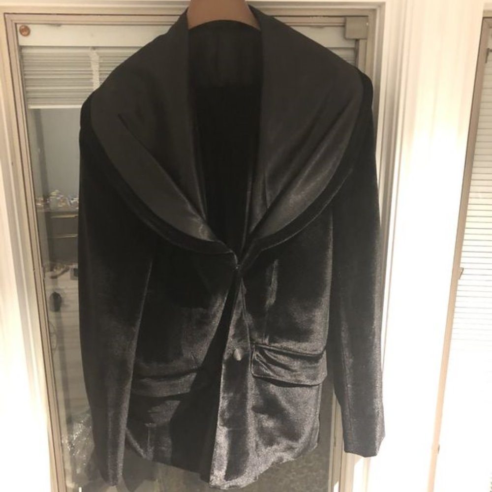 Armani Style Velvet Tuxedo Jacket